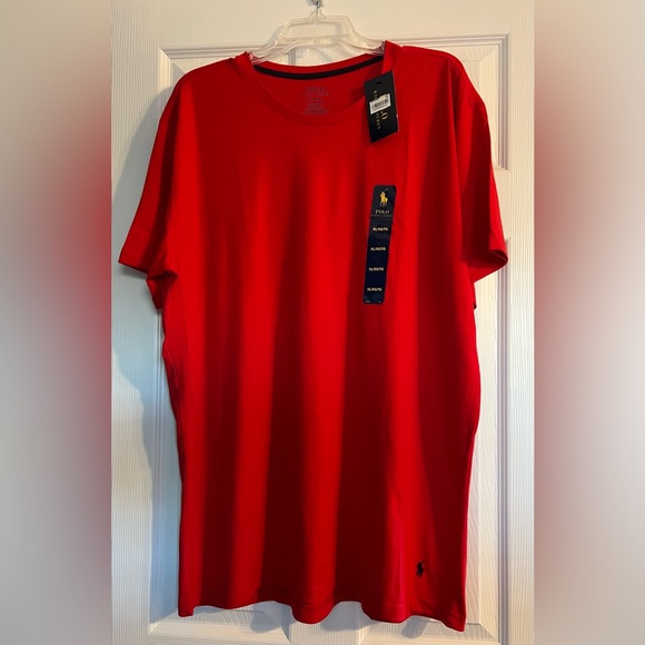 Polo by Ralph Lauren Men’s Red Cotton Sleep Shirt Size XL - Picture 1 of 6